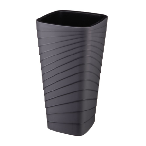 Doniczka kwadratowa TWISTA 25x46cm szary